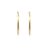 Elegant Yellow Gold Round Earrings