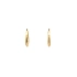 Delicate Drop Shape Earrings in Smooth Gold