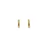 Gold Round Earrings