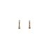 Earrings with Pink Gold Zircons