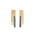Gold dangle earrings