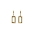 Gold dangle earrings