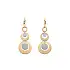 Earrings made of Combination Gold