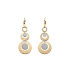 Earrings made of Combination Gold