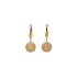 Gold dangle earrings