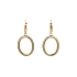 Gold dangle earrings