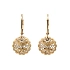 Gold dangle earrings