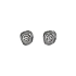 Earrings with White Gold Zircons