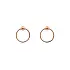 Earrings made of Pink Gold