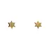 Gold Peck Star Earrings