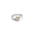 Ring with Zircon made of Combination Gold