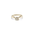 Gold Ring with Zircons