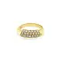 Gold Ring with Zircons