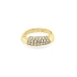 Gold Ring with Zircons
