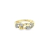 Gold Ring with Zircons