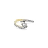 Gold Ring with Zircons