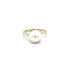Gold Ring with Pearl