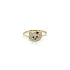 Gold Ring Hello Kitty with Zircons