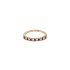 Gold Ring with Red Stones