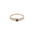Gold Ring with Záhněda and Zirkony