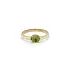 Gold Ring with Peridot