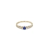 Gold Ring with Blue Stone