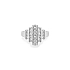 Gold Ring with Zircons