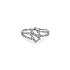 Gold Ring with Zircons