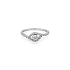 Gold Ring with Zircons