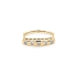 Gold Ring with Zircons