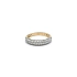 Gold Ring with Zircones