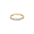 Gold Ring with Zircons