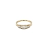 Gold Ring with Zircons
