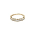 Gold Ring with Zircons