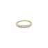 Gold Ring with Zircons
