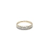 Ring with Zirconias in Gold Combination