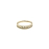 Gold Ring with Zircons
