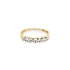 Gold Ring with Zircons