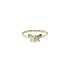 Golden Ring in the Shape of a Butterfly