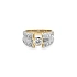 Gold Ring with Zircons