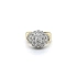 Ring with Zirconias in Gold Combination