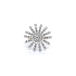 Ring with Zirconias in Gold Combination