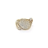Gold Ring with Zircons