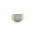 Gold Ring with Zircons