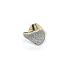 Gold Ring with Zircons