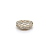 Ring with Zirconias in Gold Combination