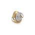 Ring with Zirconias in Gold Combination