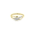 Gold Ring with Zircons