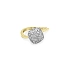 Gold Ring with Zircons