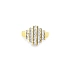 Gold Ring with Zircons
